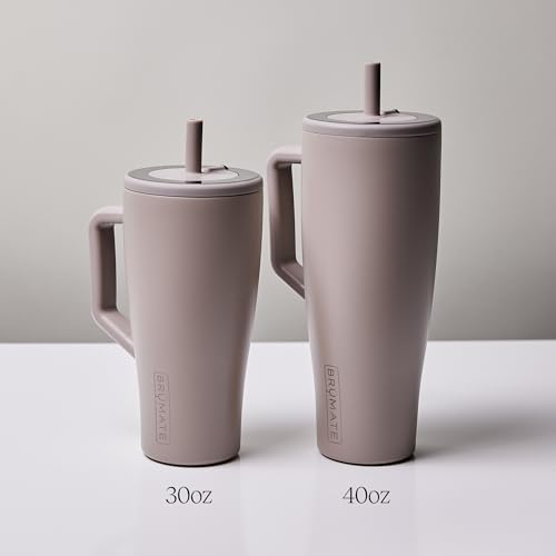 BrüMate Era 40 oz Tumbler with Handle & Straw | 100% Leakproof