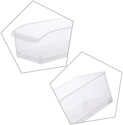 2pcs Plastic Drawer Organizer Tray for Fridge Kitchen Storage
