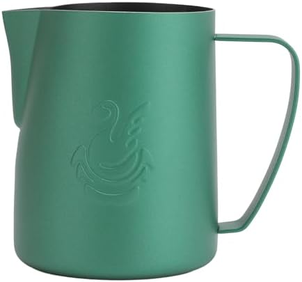 Milk Frothing Pitcher 480ml Milk Pitcher with Sharp Spout, Stainless