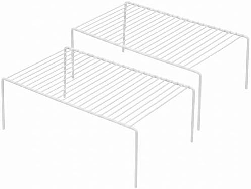 iPEGTOP Kitchen Cabinet Storage Shelf Rack, Set of 2 Large