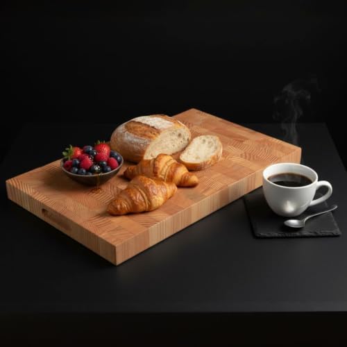 BOUMBI Douglas Fir Cutting Board, 19.7" x 12.2" x 1.5"