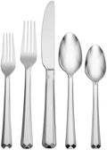 Oneida Chroma 65 Piece Fine Flatware Set, Service for 12, 18/10