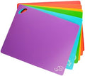 6pcs Plastic Cutting Boards Set, Thickened Bendable Rectangular