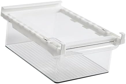 Refrigerator Drawer Organizer Efficient Clear Fridge Pull Out Storage