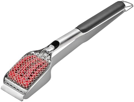 OXO Outdoor Coiled Grill Brush with Replaceable Head