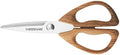Farberware Kitchen Shears with Stainless Steel Blades and Faux Wood
