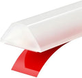67" Shower Threshold Water Dam, Self-Adhesive Silicone Water Barrier &