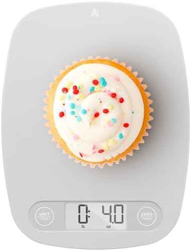 Greater Goods Food Scale, Slim & Compact Build, 1g Precision