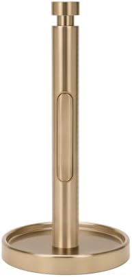 Ivilon Countertop Paper Towel Holder, Steel, Warm Gold