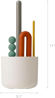 Boon Mod Baby Bottle Brushes - Includes Bottle Cleaner Brush, Straw