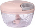 6.1 x 5.3 x 5.1 Inch Manual Food Chopper, Pull-String Garlic Processor
