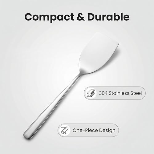 9.84-Inch Mini Stainless Steel Spatula
