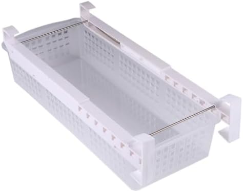 Telescopic Fridge Plastic Basket for Eggs and Fruit, PP Storage