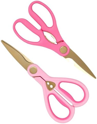 Paris Hilton All Purpose Kitchen Shears, Premium Stainless Steel
