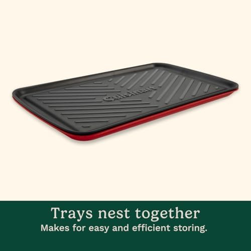 Cuisinart Grilling Prep and Serving Tray, Dishwasher-Safe, 2-Pc