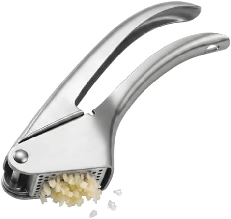KUYRA Garlic Press, 304 Stainless Steel