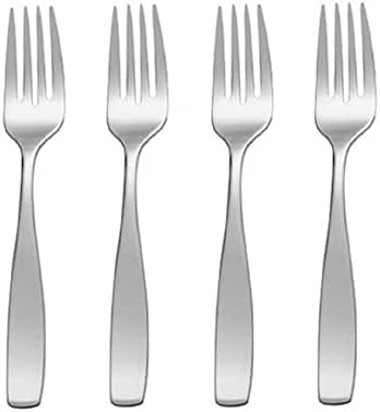 Mikasa Satin Loft 18/10 Stainless Steel Salad Fork (Set of Four)