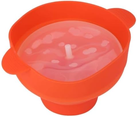 Microwave Popcorn Popper Collapsible Silicone Bowl 3 Qt