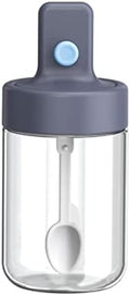 Glass Spice Jars Rack Organizer Set with Lid