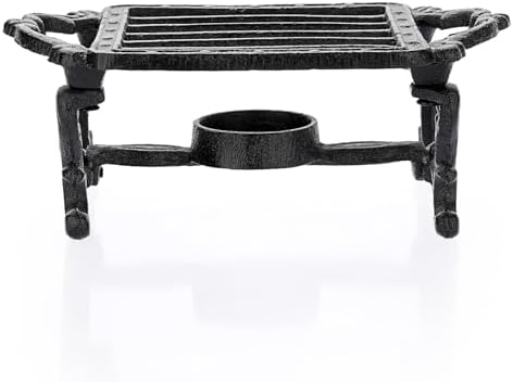 Sumnacon Tea Warmer Cast Iron Tea Pot Warmer with Tealight Candle