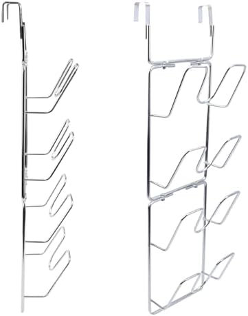 4 Tier Lid Organizer, Wall Mounted Pot Cover Rack, Lid Holder