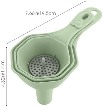 Multipurpose Kitchen Funnels Set Food Grade Extra Large and Small