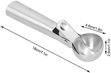Ice Cream Scoop,Cookie Scoop Set,304 Stainless Steel Spoon Ice Cream