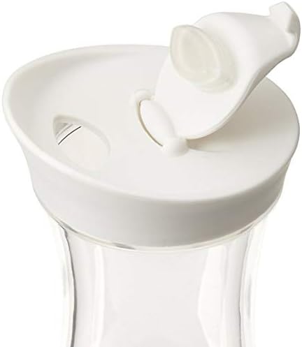 2 Pack - Large White (clear) Plastic Carafe Pitcher -Acrylic -BPA Free