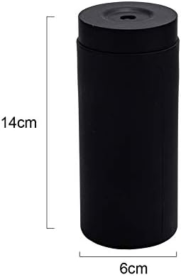Dishwashing Soap Dispenser, Silicone Squeeze Bottle, Black
