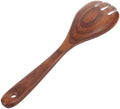 Acacia Wood Salad Servers Spork 10.4 Inch Wooden Serving Utensil for