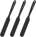 3pcs Silicone Jar Spatulas 10in Long Skinny Heat-Resistant, Narrow