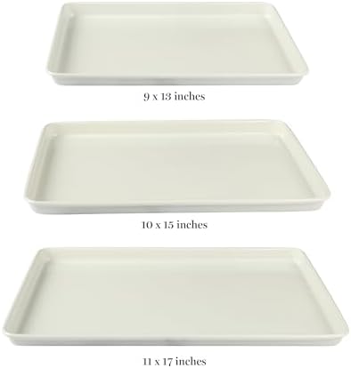 Martha Stewart Gallen 3-Piece Cookie Sheet Set – 13", 15", 17" Baking