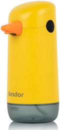 Besdor Automatic Foaming Soap Dispenser, Yellow Duck Touchless for