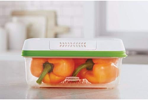 Rubbermaid FreshWorks Produce Storage Container, 11.3-Cup