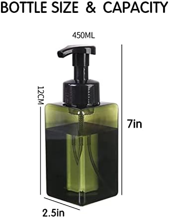 2 PCS-Foaming Soap Dispenser, Hand Soap Dispenser, Refillable Foam