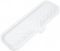 MicoYang Silicone Soap Dish, White, 12"×4"