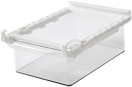 Refrigerator Drawer Organizer Efficient Clear Fridge Pull Out Storage