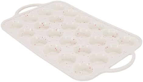 Emoshayoga Silicone Mini Muffin Pan Nonstick with Metal Reinforced