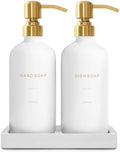Prus Waso Gold Soap Dispenser Set