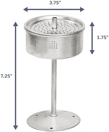 Stansport Aluminum Percolator Replacement Stem and Basket – Universal