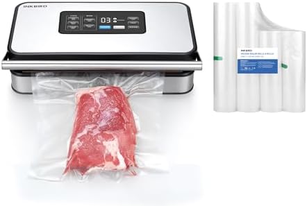 INKBIRD VS04 Vacuum Sealer with 4 Vacuum Sealer Rolls