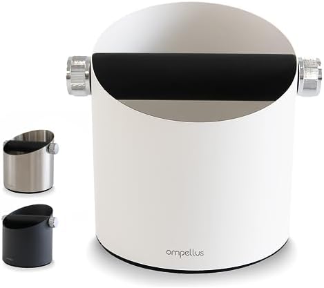Espresso Knock Box, Large Capacity & Non-Slip Base Coffee Knock Box
