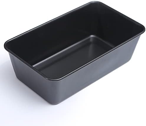 Tosnail 4-Piece Non-Stick Meatloaf Pan with Drain Bread Loaf Pan Set