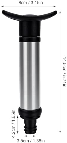 Vacuum Pump Wine Stopper Set, Silicone Seal Preserves Freshness for