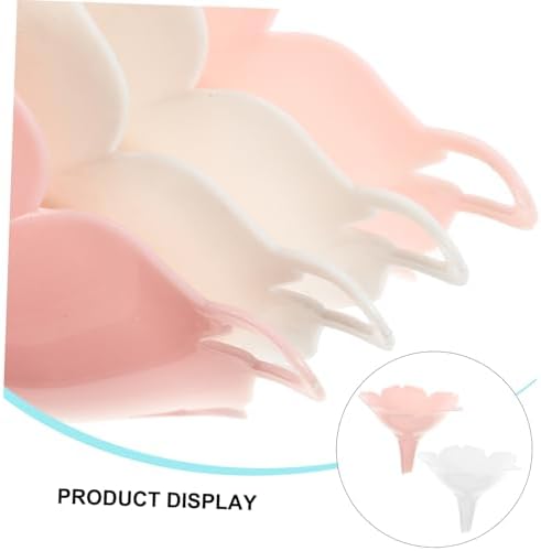4pcs Plastic Funnel Set Creative Cherry Blossom Flower Shape Liquid