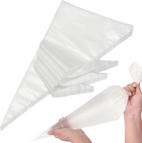 Extra Large 26 Inch Piping Bags 50 Pack - HOMIOVE XXL Disposable