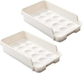 UKCOCO Multi-Function Egg Organizer Lid Thickened Egg Drawer for