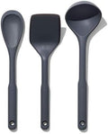 OXO Good Grips 3-Piece Gray Utensil Set