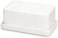 Two-in-One Butter Dish with Lid, Large Storage Keeper/Holder for