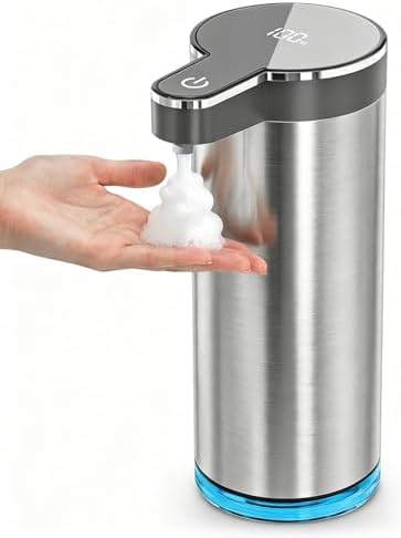 Automatic Foaming Soap Dispenser(IPX5 Waterproof, 12oz/350ml